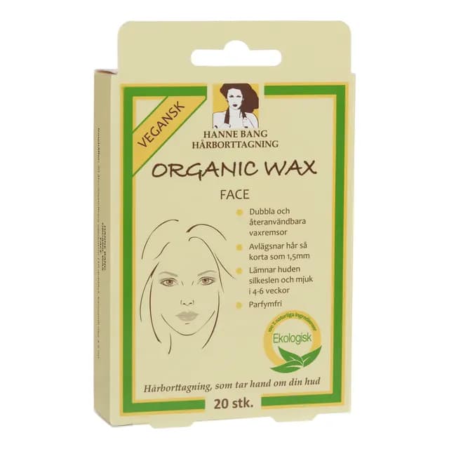 Hanne Bang Organic Wax Face 20 st