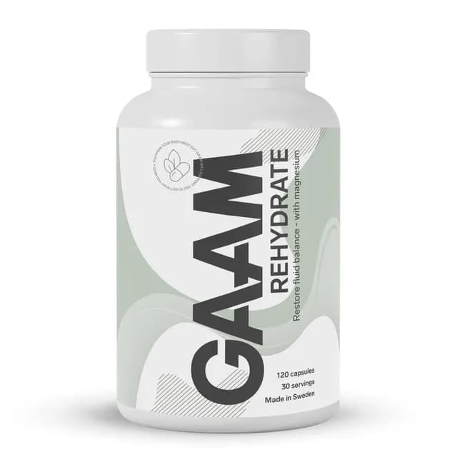 GAAM Rehydrate 120 kapslar