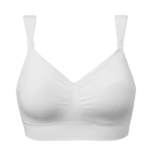 Boob Stadig bygellös amningsbh 60D - 90H Vit XL