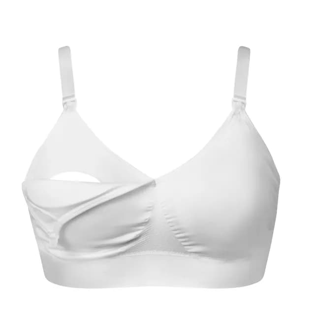 Boob Seamless amningsbh med pads Vit M