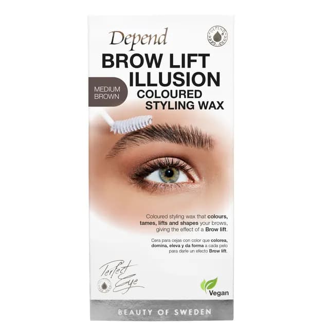 Depend Brow Lift Illusion Styling Wax Medium Brown 5 g