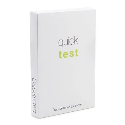 Quicktest Diabetestest