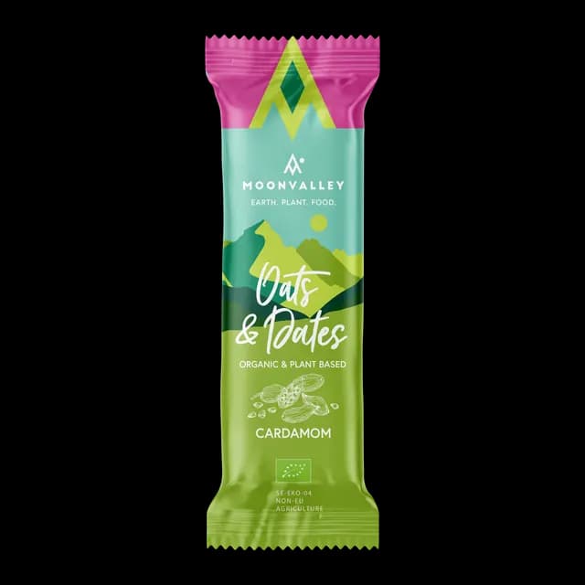 Moonvalley Ekologisk Energibar - Kardemumma 50 g
