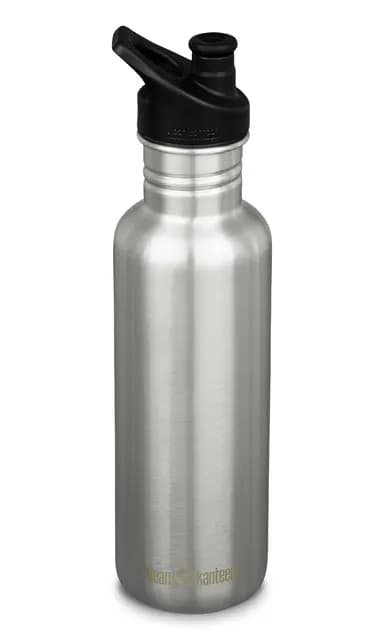 Klean Kanteen Classic Sport Cap Brushed Stainless 800 ml