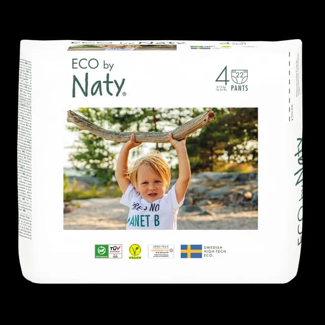 Naty Byxblöjor Storlek 4 (8-15 kg) 22 st