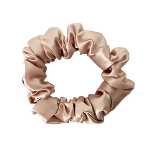 ByBarb Sidensnodd stor beige