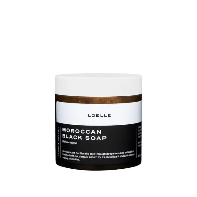 Loelle Moroccan Black Soap 200 g