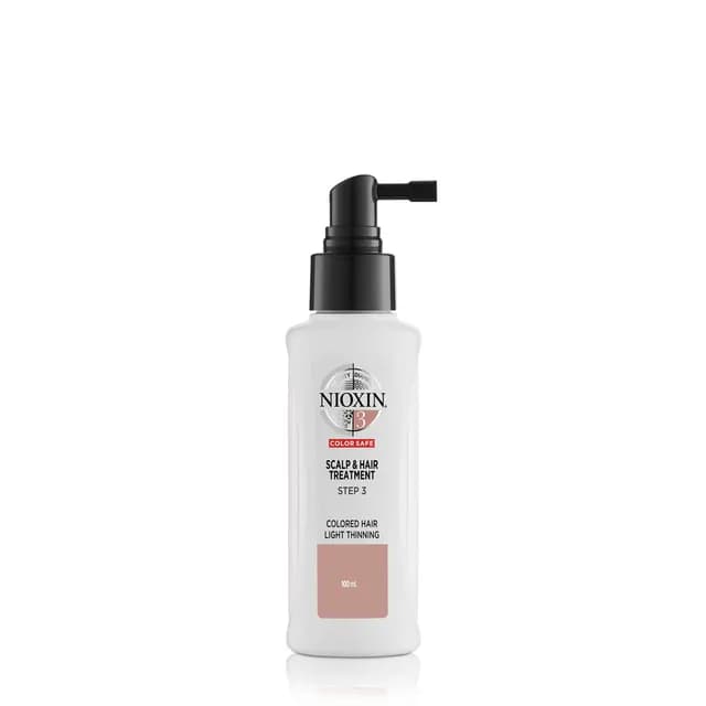 Nioxin System 3 Scalp Treatment för fint och tunt färgat hår 100 ml