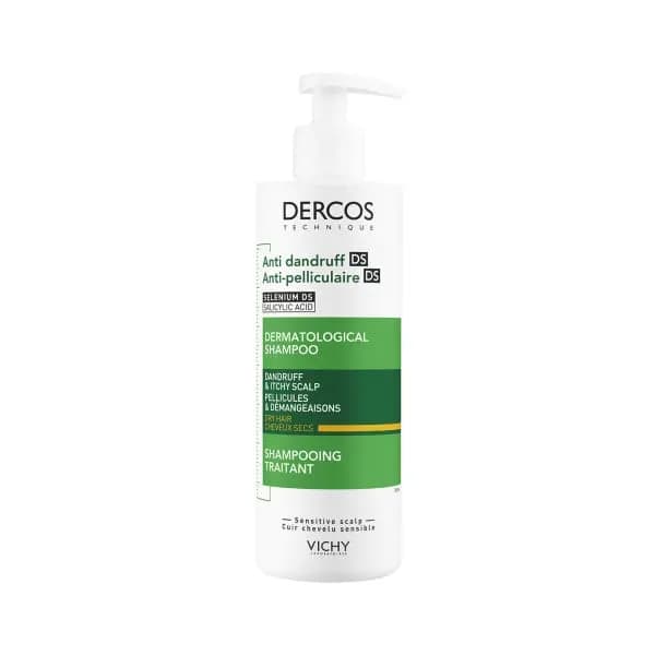 Vichy Dercos Anti-Dandruff Schampo Dry Hair 390 ml