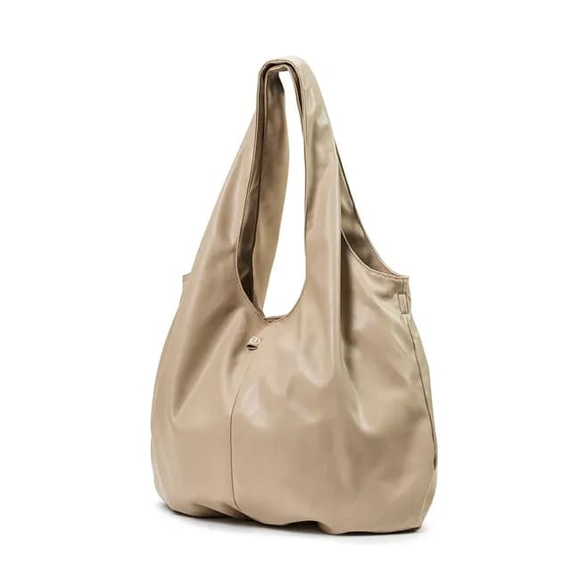 Elodie Skötväska Draped Tote Pure Khaki