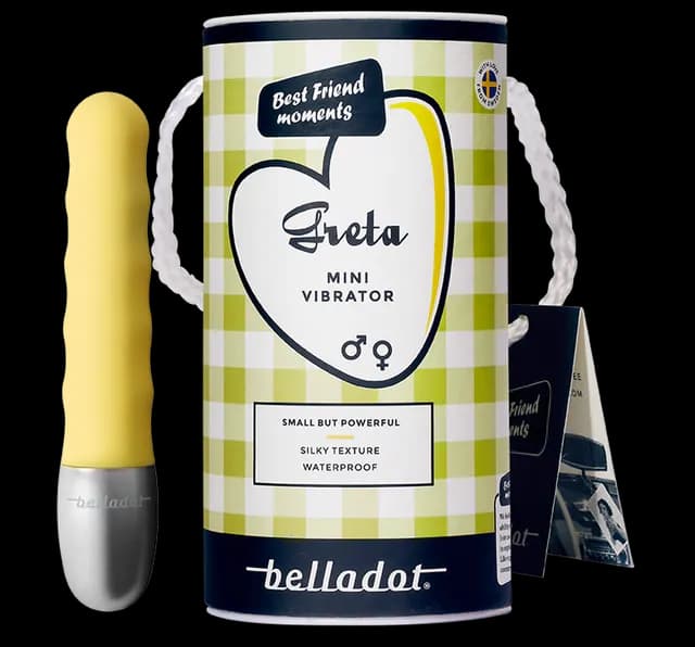 Belladot Greta Minivibrator gul