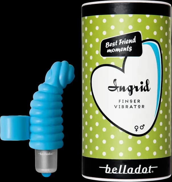 Belladot Ingrid Finger Vibrator, blå