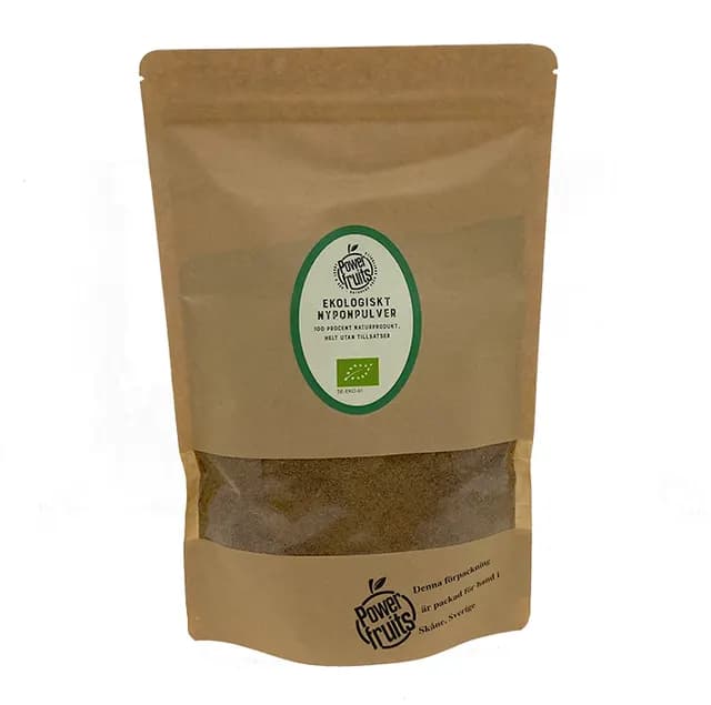 Powerfruits Ekologiskt Nyponpulver 500 g