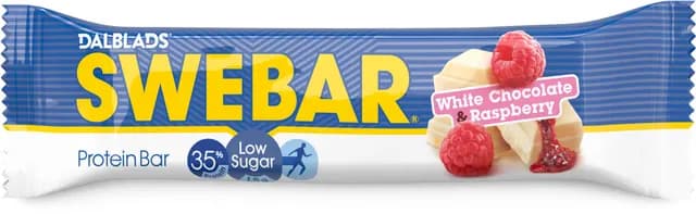Swebar White Chocolate Raspberry 50 g
