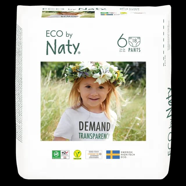 Naty Byxblöjor Storlek 6 (16+ kg) 18 st