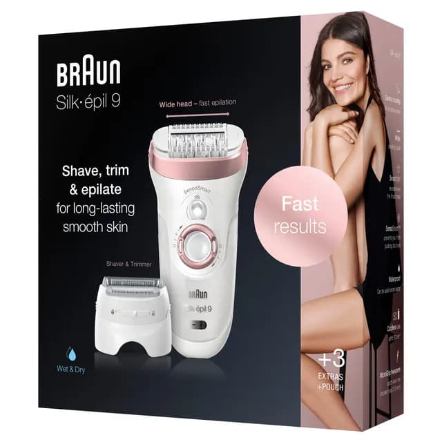 Braun Silk-Epil Epilator SES9-720