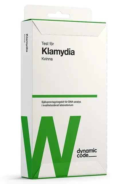 Dynamic Code Självprovtagningskit Klamydia Kvinna