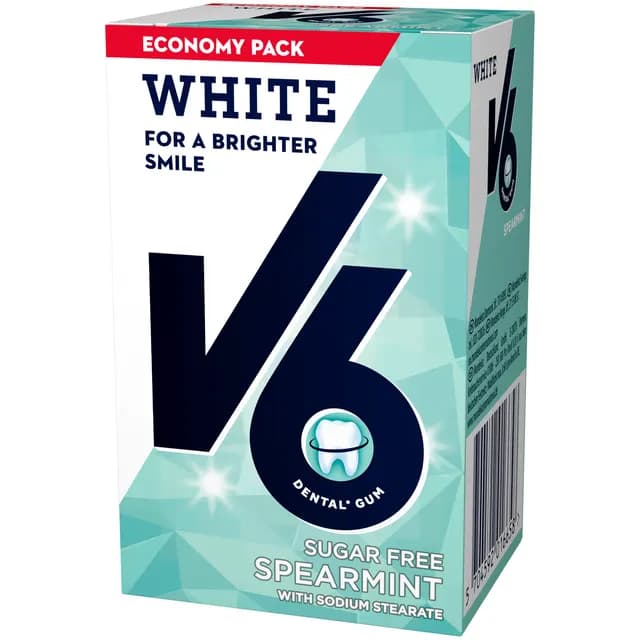 V6 White Spearmint 50 st