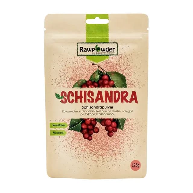 Rawpowder Schisandra pulver 125 g