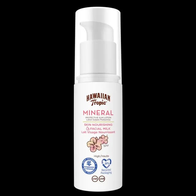 Hawaiian Tropic Mineral Sun Milk Face SPF30 50 ml