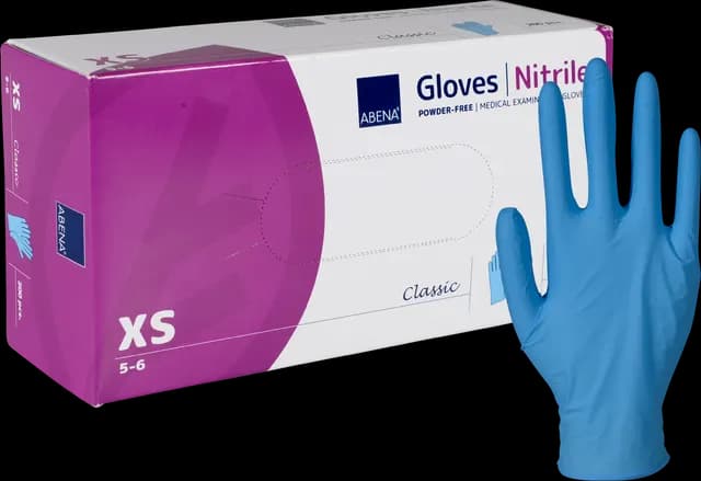 ABENA Classic Nitril Blå XS 100-pack