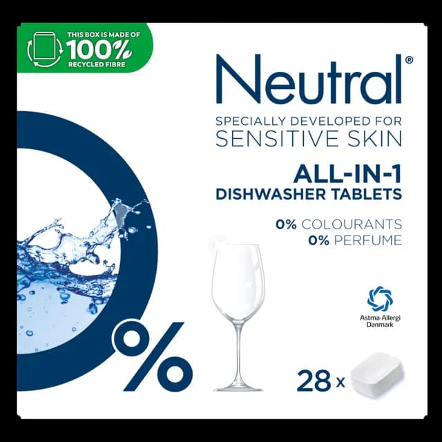 Neutra All-in-One Diskmaskinstabletter 28 st