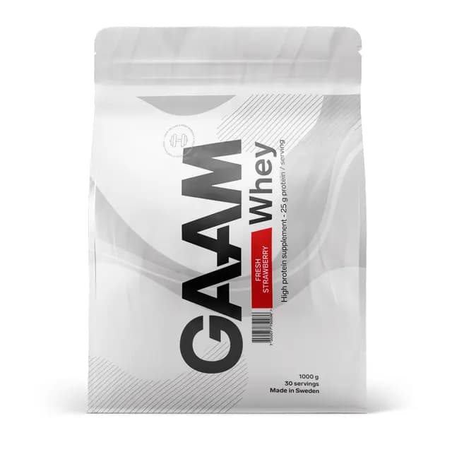 GAAM 100% Whey Premium Fresh Strawberry 1 kg