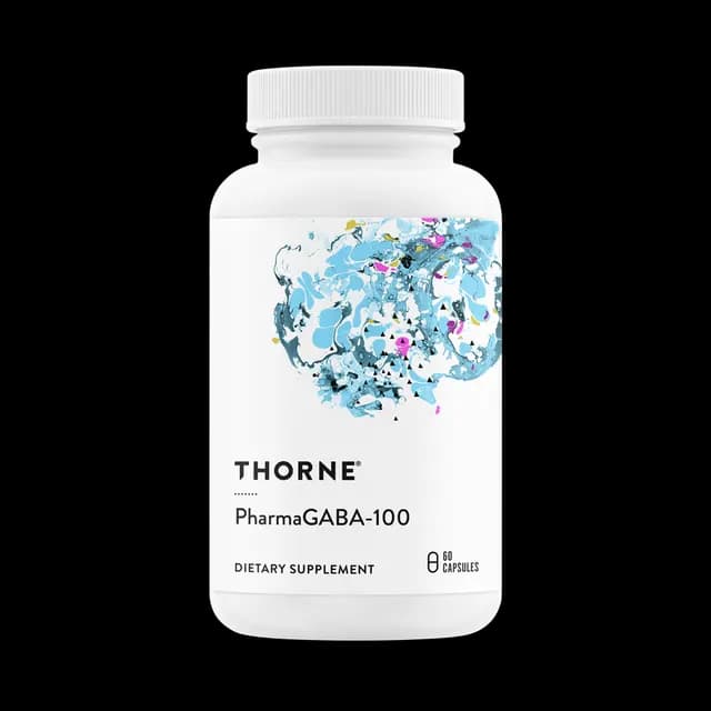 Thorne PharmaGABA-100 60 kapslar