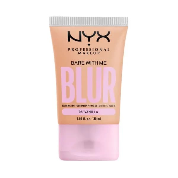 NYX Professional Makeup Bare With Me Blur Tint Foundation 05 Vanilla 30 ml