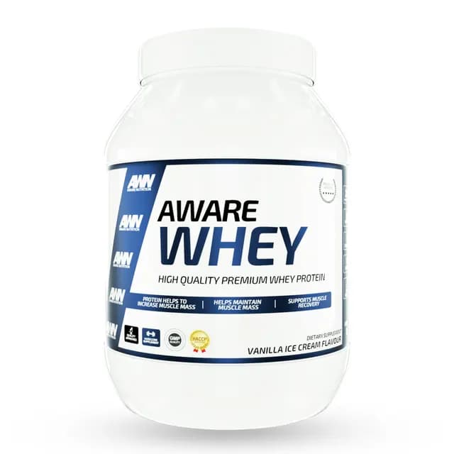 Aware Nutrition Whey Protein 100% Vanilla Ice Cream 900 g