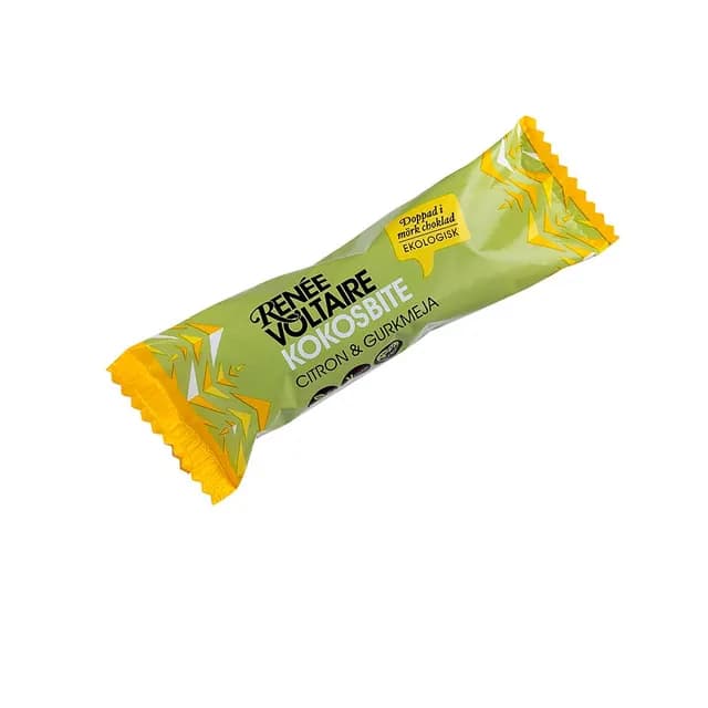 Kokosbite - Citron & Gurkmeja 40g EKO