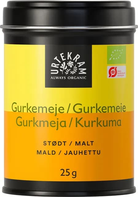 Urtekram Gurkmeja Eko 25 g