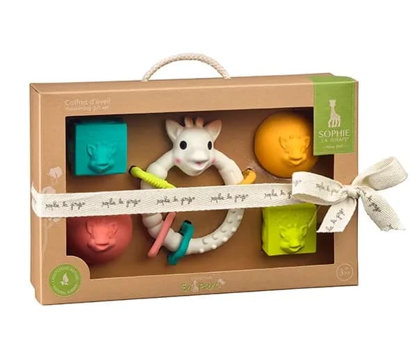 Sophie la Girafe Cubes/Balls + Coloring Gåvoset