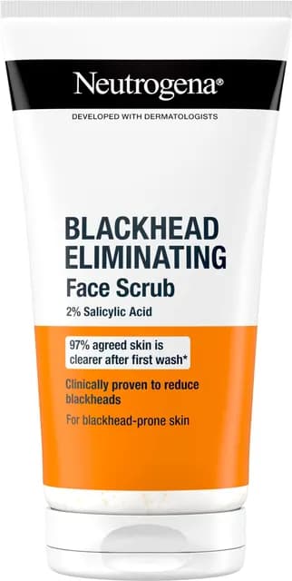 Neutrogena® Blackhead Eliminating 2 % Salicylic Acid Face Scrub 150 ml