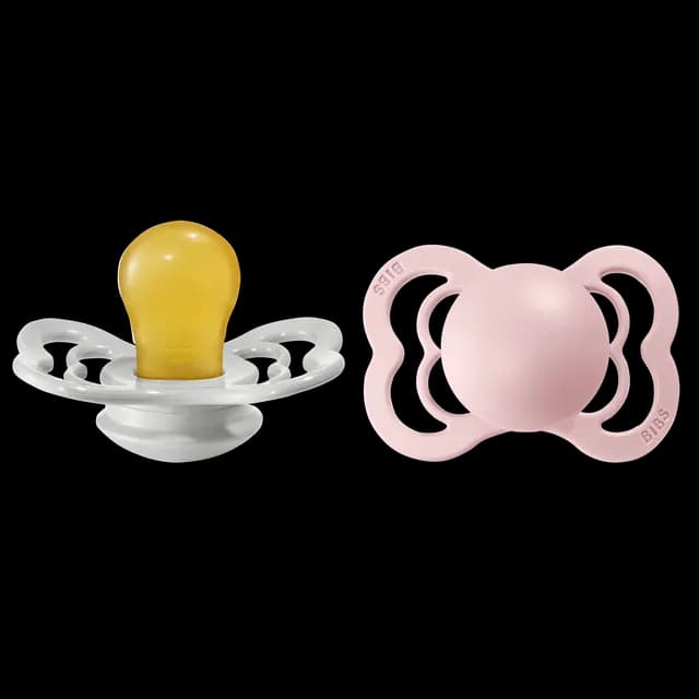 BIBS Supreme Nappar Latex Haze/Blossom strl. 1 (0-6 månader) 2-pack