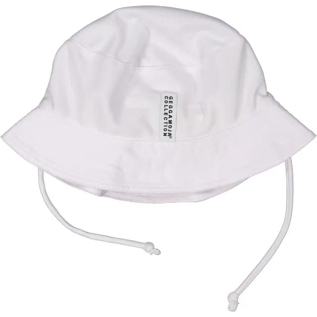 Geggamoja UV Solhatt Offwhite 2-6 år