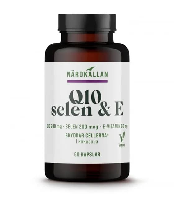 Närokällan Q10, Selen & E 60 kapslar