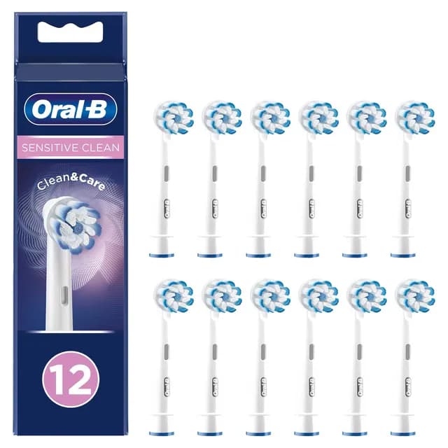 Oral-B Sensitive Clean Borsthuvuden 12-pack