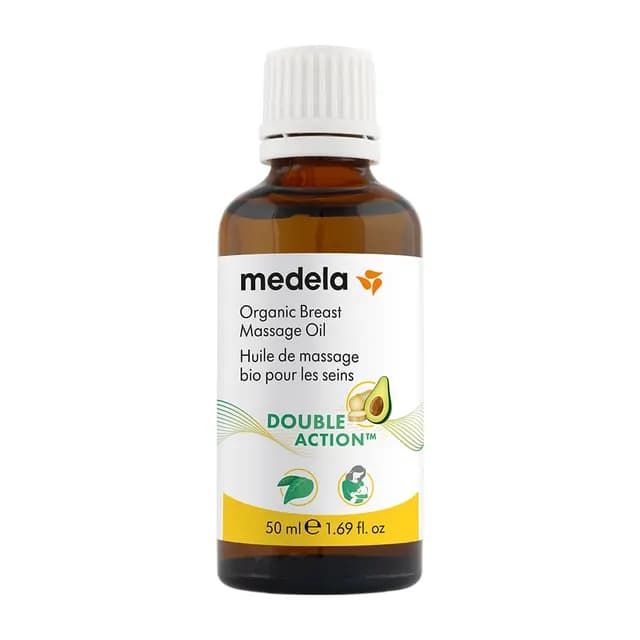 Medela Ekologisk Massageolja för Brösten 50 ml