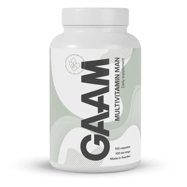 GAAM Multivitamin Man 100 kapslar