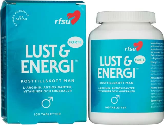 RFSU Lust & Energi Man 100 tabletter