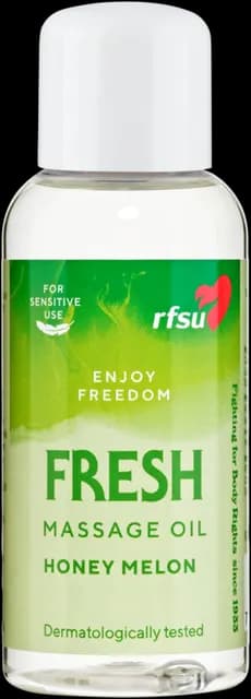RFSU Massageolja Fresh 100 ml