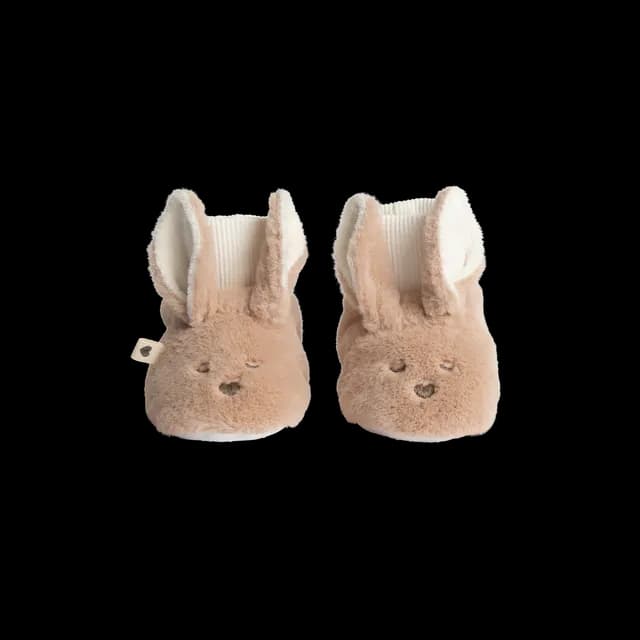 BIBS Baby Booties Kangaroo Vanilla/Ivory
