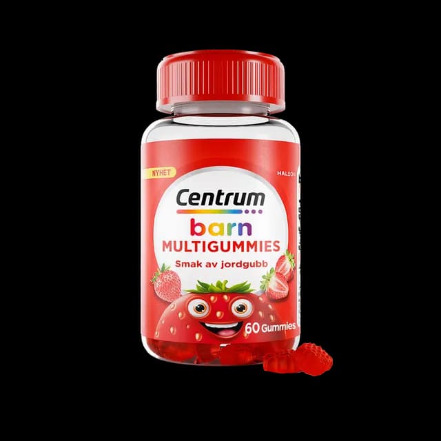 Centrum Barn Multivitamin Gummies Jordgubb 60 gummies