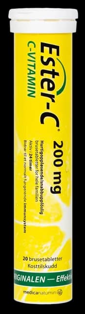 Ester-C brustablett C-Vitamin 200 mg 20 st