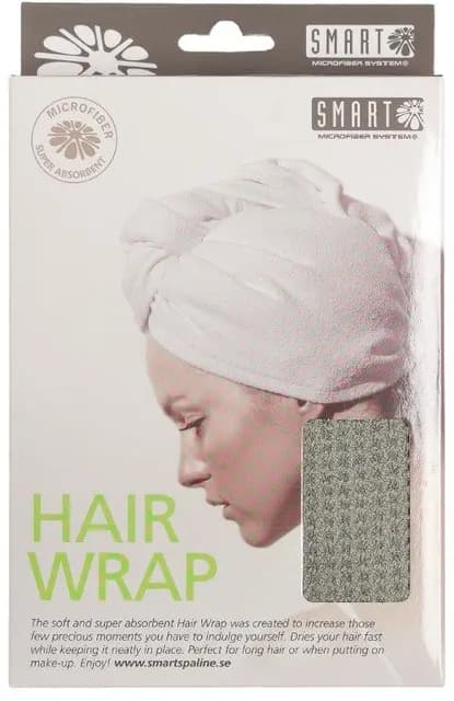 Smart Microfiber Hairwrap Waffle Grön