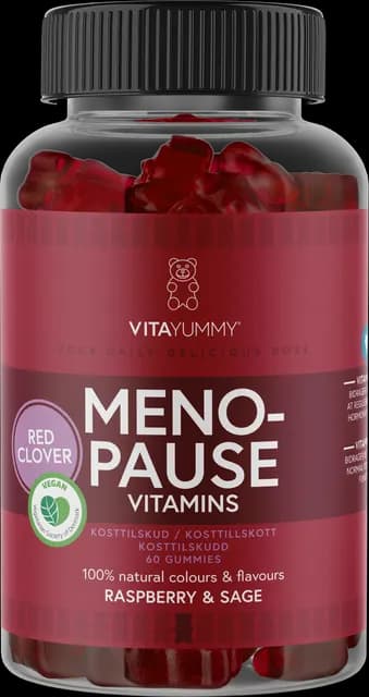 Vitayummy Menopause Raspberry & Sage 60 gummies