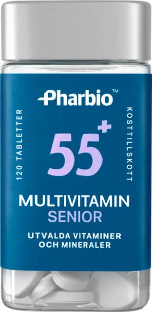 Pharbio Multivitamin Senior 120 tabletter