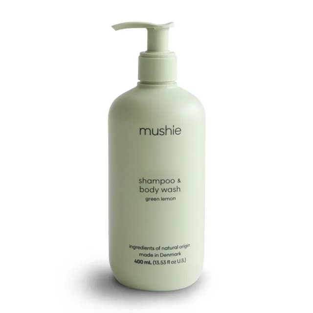 Mushie Baby Schampo & Body Wash Green Lemon 400 ml