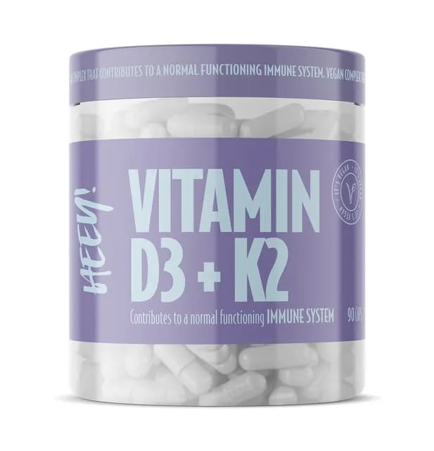 Heey! Vitamin D3/K2 + Superfruits 90 kapslar